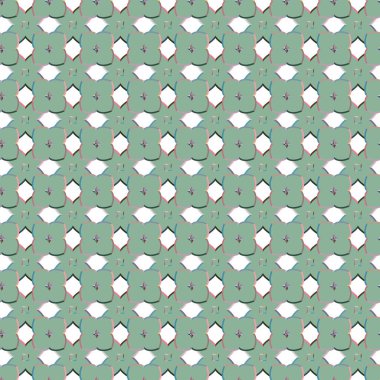 Modern geometrik vektör tasarımı, kusursuz desen çizimi