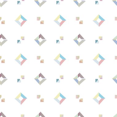 Kusursuz şablon, soyut duvar kağıdı, vektör illüstrasyonu 