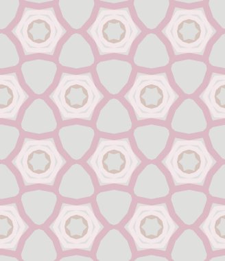 Modern geometrik vektör tasarımı, kusursuz desen çizimi