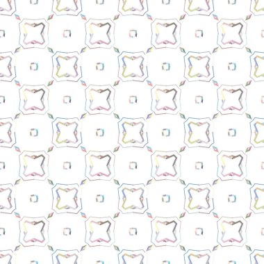 Modern geometrik vektör tasarımı, kusursuz desen çizimi