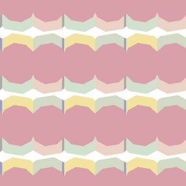 Kusursuz şablon, soyut duvar kağıdı, vektör illüstrasyonu 