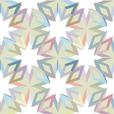 Modern geometrik vektör tasarımı, kusursuz desen çizimi