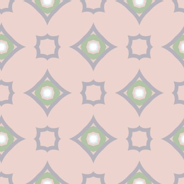 Kusursuz şablon, soyut duvar kağıdı, vektör illüstrasyonu 