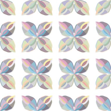 soyut kaleydoskop kumaş dikişsiz arkaplan, vektör illüstrasyonu 