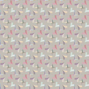 Kusursuz şablon, soyut duvar kağıdı, vektör illüstrasyonu 