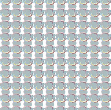 soyut renkli süs, pürüzsüz desen vektör arkaplanı