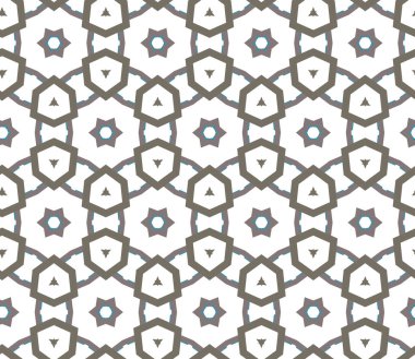 Modern geometrik vektör tasarımı, kusursuz desen çizimi