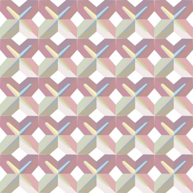 Kusursuz şablon, soyut duvar kağıdı, vektör illüstrasyonu 