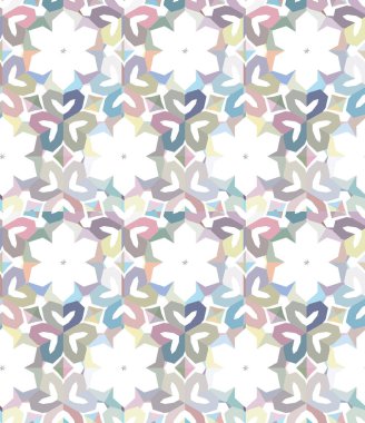 Kusursuz şablon, soyut duvar kağıdı, vektör illüstrasyonu 