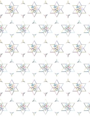 Kusursuz şablon, soyut duvar kağıdı, vektör illüstrasyonu 