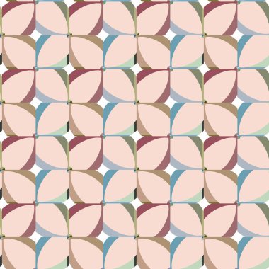 soyut kaleydoskop kumaş dikişsiz arkaplan, vektör illüstrasyonu 