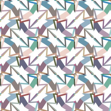 Modern geometrik vektör tasarımı, kusursuz desen çizimi