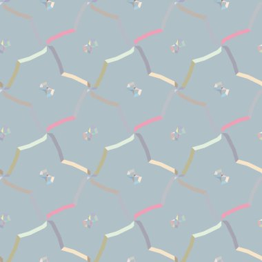 Kusursuz şablon, soyut duvar kağıdı, vektör illüstrasyonu 