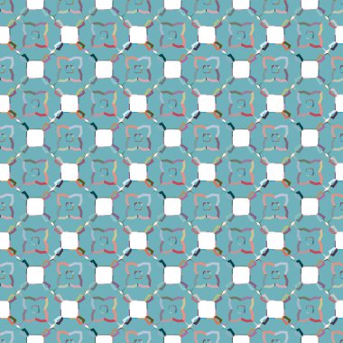 soyut kaleydoskop kumaş dikişsiz arkaplan, vektör illüstrasyonu 