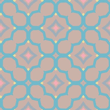 Kusursuz şablon, soyut duvar kağıdı, vektör illüstrasyonu 