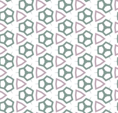 Kusursuz şablon, soyut duvar kağıdı, vektör illüstrasyonu 