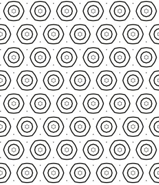 Modern geometrik vektör tasarımı, kusursuz desen çizimi