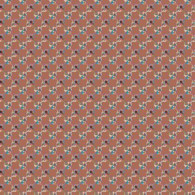 soyut kaleydoskop kumaş dikişsiz arkaplan, vektör illüstrasyonu 