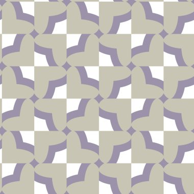 Modern geometrik vektör tasarımı, kusursuz desen çizimi