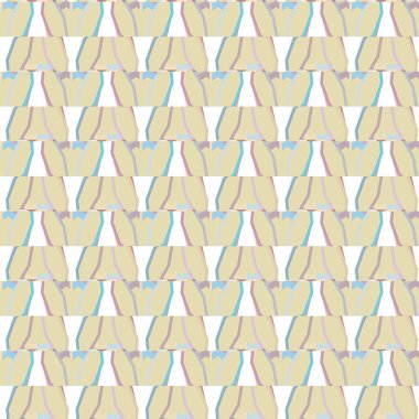 Modern geometrik vektör tasarımı, kusursuz desen çizimi