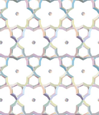 soyut kaleydoskop kumaş dikişsiz arkaplan, vektör illüstrasyonu 