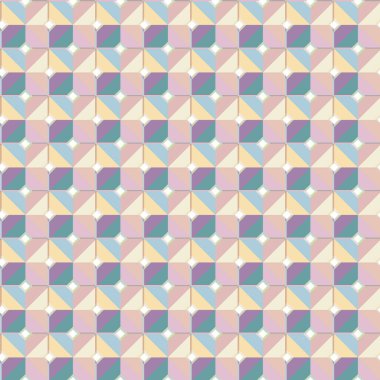 Kusursuz şablon, soyut duvar kağıdı, vektör illüstrasyonu 