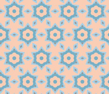 Kusursuz şablon, soyut duvar kağıdı, vektör illüstrasyonu 