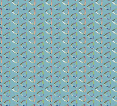 soyut kaleydoskop kumaş dikişsiz arkaplan, vektör illüstrasyonu 