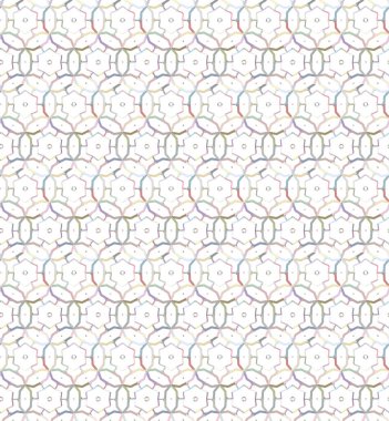 Kusursuz şablon, soyut duvar kağıdı, vektör illüstrasyonu 