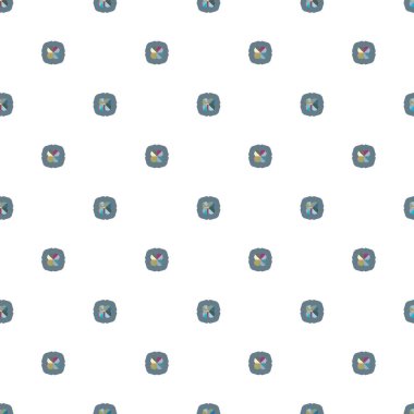 soyut kaleydoskop kumaş dikişsiz arkaplan, vektör illüstrasyonu 