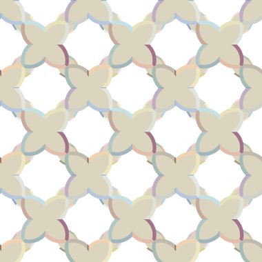 Kusursuz şablon, soyut duvar kağıdı, vektör illüstrasyonu 