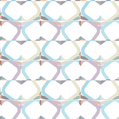 Kusursuz şablon, soyut duvar kağıdı, vektör illüstrasyonu 