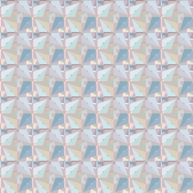 Modern geometrik vektör tasarımı, kusursuz desen çizimi