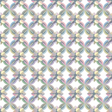 Kusursuz şablon, soyut duvar kağıdı, vektör illüstrasyonu 