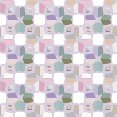 Kusursuz şablon, soyut duvar kağıdı, vektör illüstrasyonu 