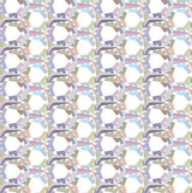 soyut renkli süs, pürüzsüz desen vektör arkaplanı