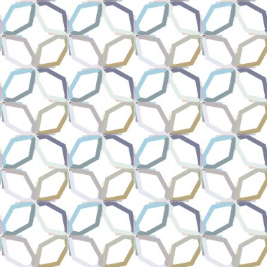 soyut kaleydoskop kumaş dikişsiz arkaplan, vektör illüstrasyonu 