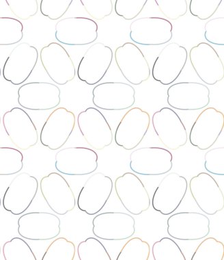 Kusursuz şablon, soyut duvar kağıdı, vektör illüstrasyonu 