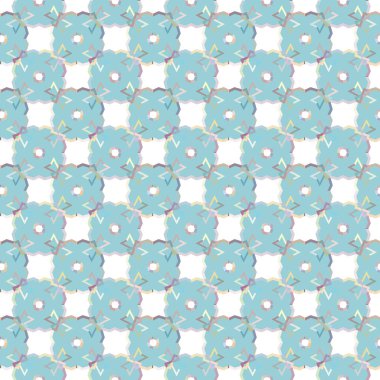 soyut renkli süs, pürüzsüz desen vektör arkaplanı