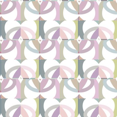 soyut renkli süs, pürüzsüz desen vektör arkaplanı