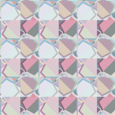 Kusursuz şablon, soyut duvar kağıdı, vektör illüstrasyonu 