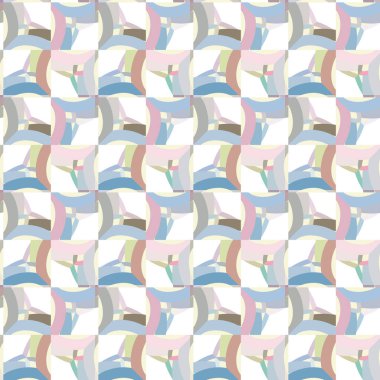 Kusursuz şablon, soyut duvar kağıdı, vektör illüstrasyonu 