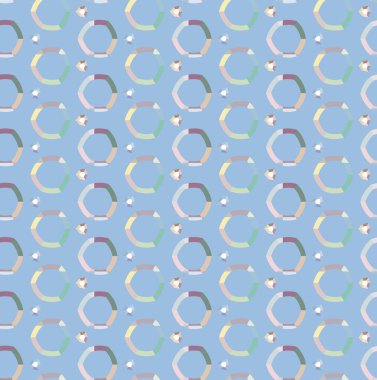 soyut renkli süs, pürüzsüz desen vektör arkaplanı