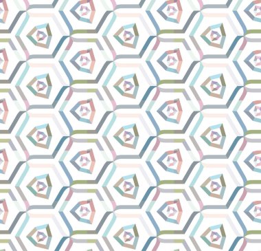 Kusursuz şablon, soyut duvar kağıdı, vektör illüstrasyonu 