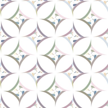 Vektör illüstrasyonu, soyut dikişsiz model arkaplanı