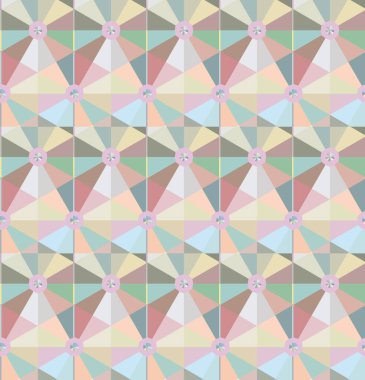 soyut renkli süs, pürüzsüz desen vektör arkaplanı