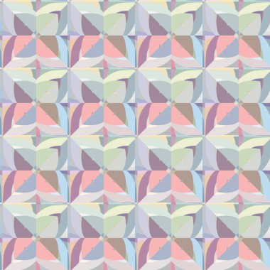 soyut renkli süs, pürüzsüz desen vektör arkaplanı