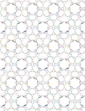 Kusursuz şablon, soyut duvar kağıdı, vektör illüstrasyonu 