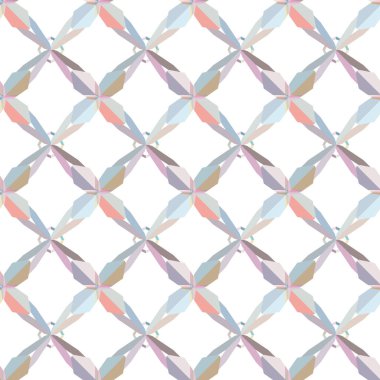 soyut renkli süs, pürüzsüz desen vektör arkaplanı