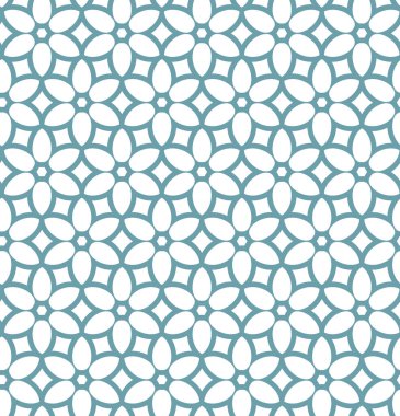 Modern geometrik vektör tasarımı, kusursuz desen çizimi